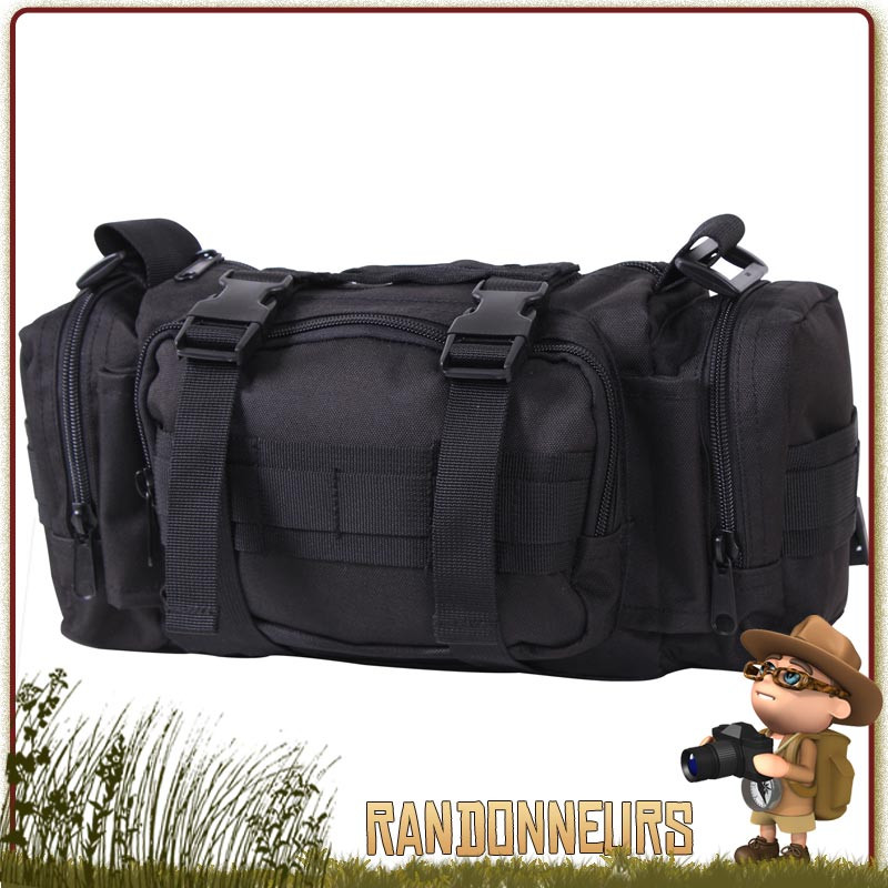 Pochette Molle Tactique pour Gourde Militaire Rothco Coyote