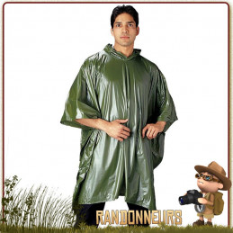 Poncho de protection contre la pluie randonnée, le trek, et le bushcraft. Poncho léger pour randonner ou marcher
