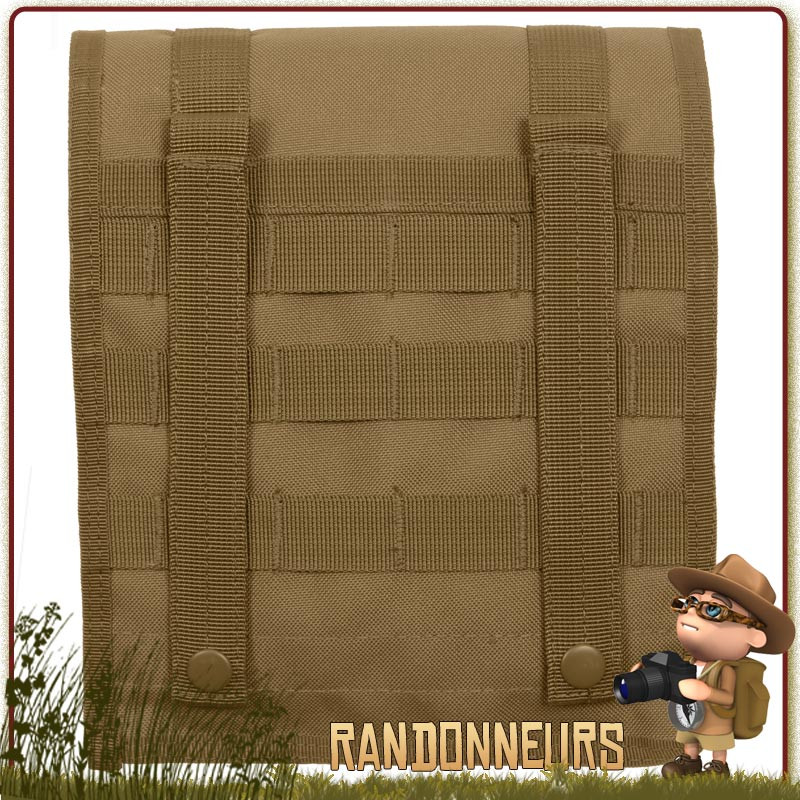Poche Interne Tactique En Maille – Nylon 1000D – Organisateur Modulaire Pour Sac à Dos Et Gilet