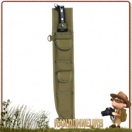 Hache Hachette Tactique K25 Outdoor BushCraft RK-31834 + Etui de protection