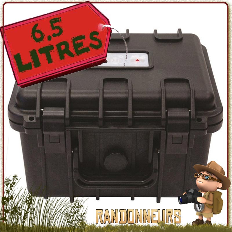 Valise rigide Etanche XPLOR 6.5 Litres Urikan pour le transport de votre matériel scientifique et trekking