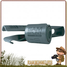 ATTELLE MODELABLE SAM SPLINT 91x10 cm pour tous les types d'immobilisation de premiers soins avec traumatisme