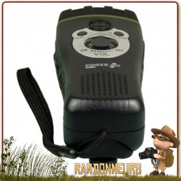 Lampe Torche Radio Portable WOLF Power Plus de survie survivaliste