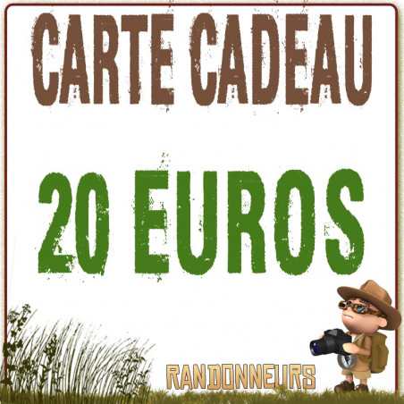 Carte Cadeau 20 Euros