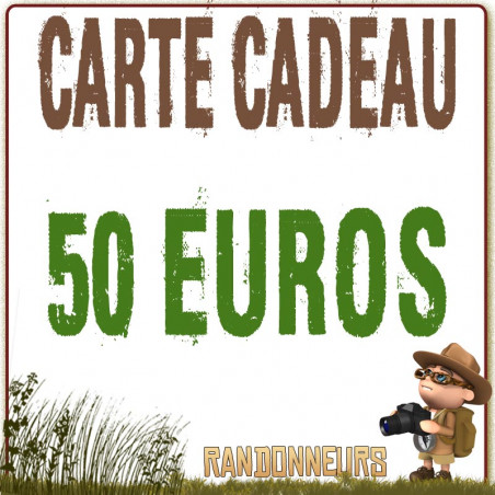 Carte Cadeau 50 Euros