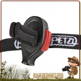 Mini Lampe Frontale Petzl Survie E-LITE ultra légère pour la randonnée minimaliste et le trekking