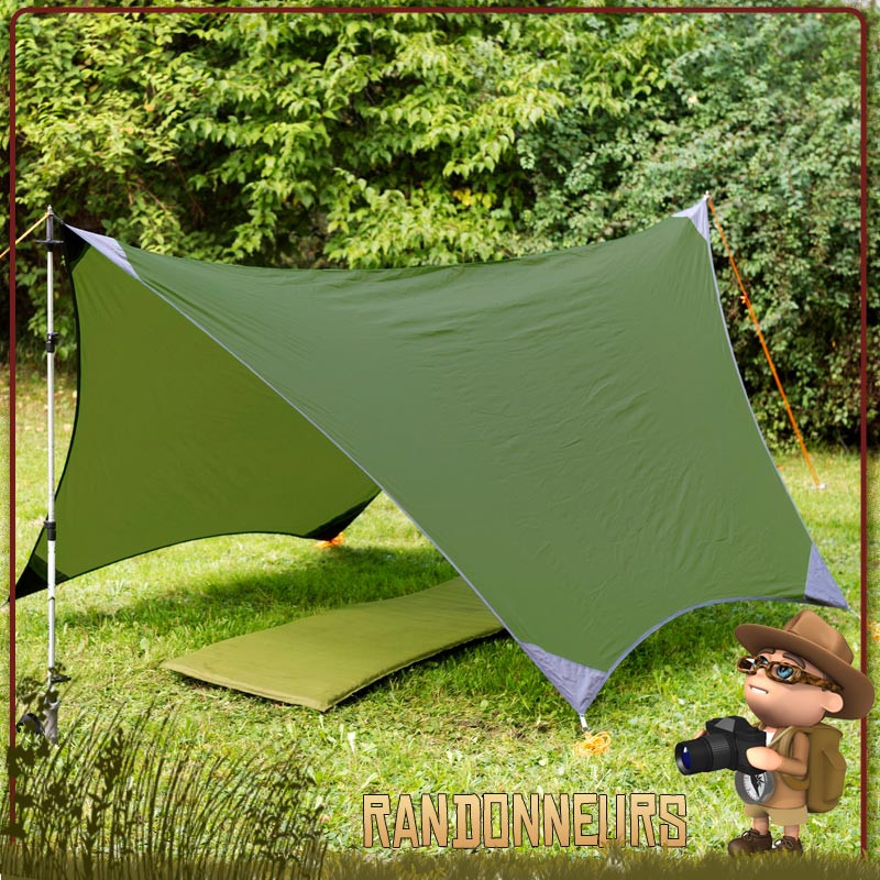 Tarp ultra léger Traveller Amazonas bivouac jungle randonnée bushcraft