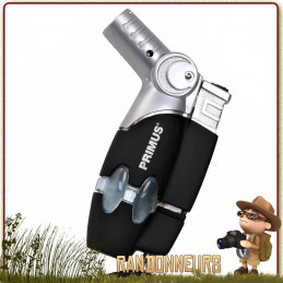 briquet tempête PowerLighter de Primus flamme chalumeau droite puissante pour réchaud trek et survie