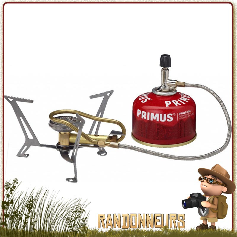 Réchaud EXPRESS SPIDER II Primus multi combustible gaz et essence