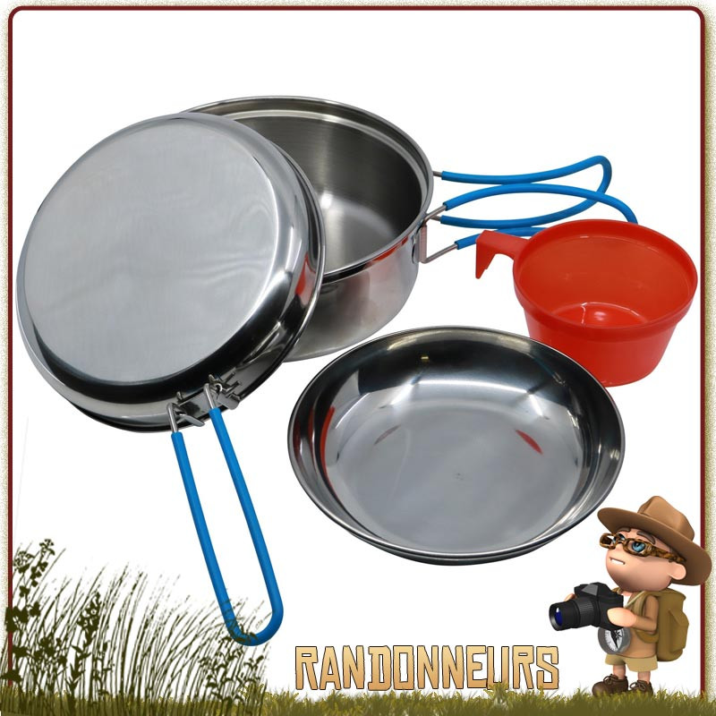 Set Cuisson casserole Snap Pack Origin Outdoors bivouac bushcraft