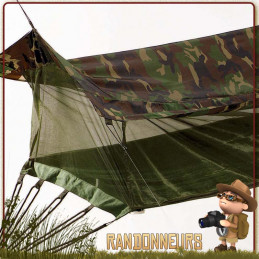 hamac jungle toile coton camouflage militaire rothco france randonnee bushcraft survie