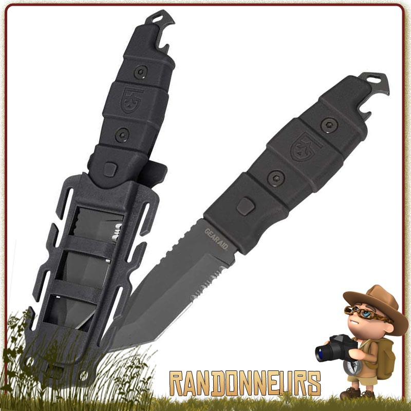 Tanto Kotu Gear Aid meilleur couteau bushcraft survie militaire