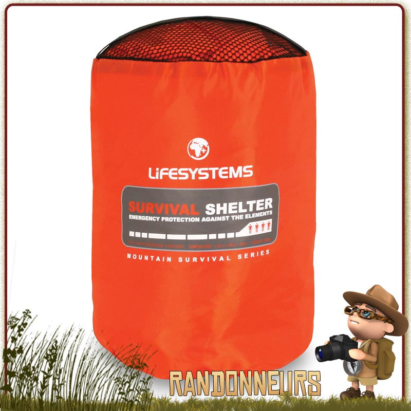 Sac De Survie UST Orange – Ultra Léger, Abri De Bivouac – Neuf (boîte Abîmée)