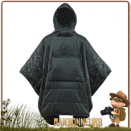 poncho randonnee couverture Honcho Poncho Thermarest black forest bivouac leger