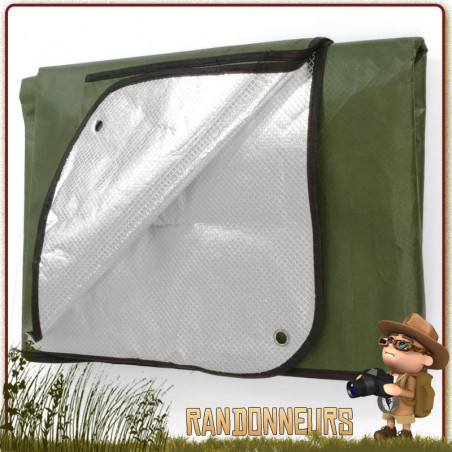 Tapis Couverture Tarp Survie Origin Outdoors OLIVE