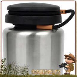 gourde nalgene inox 1 litre grande ouverture sans bpa ni vernis qui passe au feu. Gourde nalgene france bushcraft