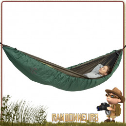 Couette Isolante Underquilt XXL pour hamac jungle randonnee Amazonas