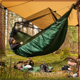 Couette Isolante Underquilt Amazonas pour hamac randonnee survie nature