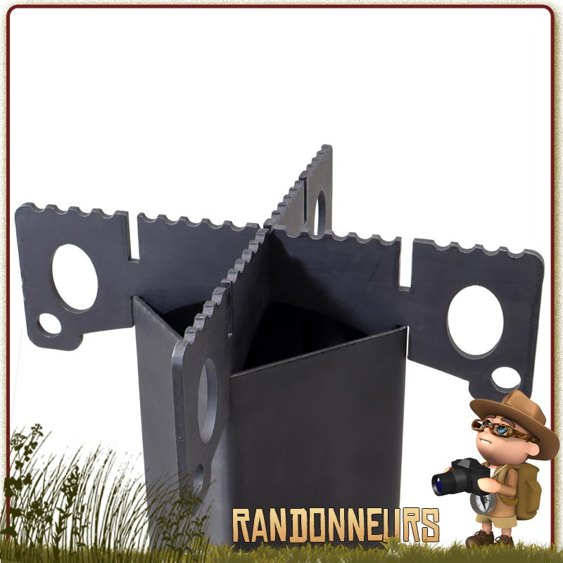 Réchaud Alcool portatif Titanium | Boutique Survie & Bushcraft - Survie