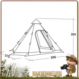 Tente Tipi BOLID 400 Easy Camp bushcraft