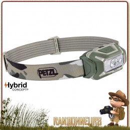 lampe frontale PETZL ARIA 1 RGB Camo chasse militaire puissante
