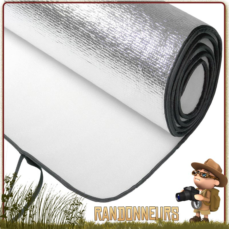 Tapis De Protection Thermique Aluminisé 60x250 Cm - Dos Adhésif, Résiste à 1000°C - Pour Tuyaux, Voiture, Cuisine - Aluminium Et Fibre De Verre - 9