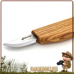 Petit Couteau Sloyd à Sculpter C3 Beavercraft travail du bois bushcraft