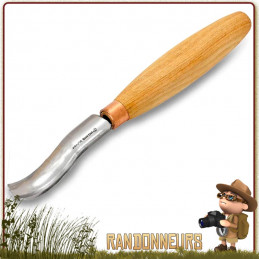 meilleur couteau outil bushcraft gouge à Sculpter le bois K8A-14 Beavercraft