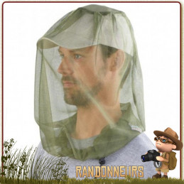 moustiquaire de tête toile mesh anti moustiques et midges pour la randonnée, la pêche et la chasse