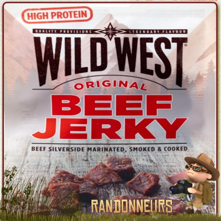 Viande de Boeuf séchée Beef Jerky Original WildWest