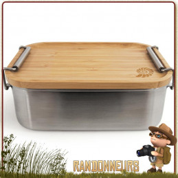 Boite Inox Alimentaire Bambou Clip Origins Outdoor