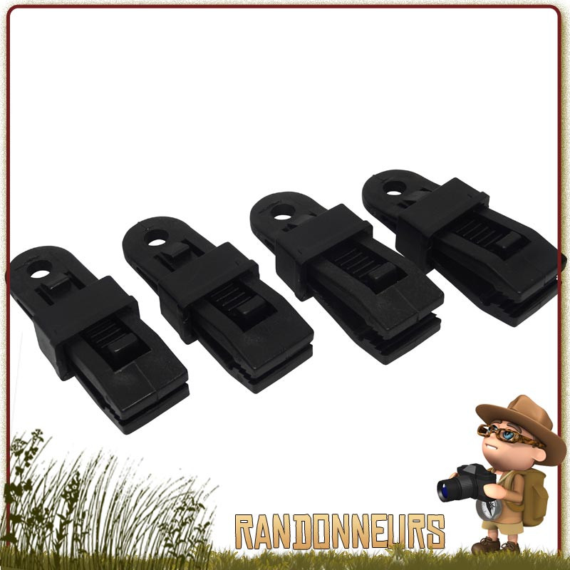 Clips d'attache 25 mm - Highlander - achat de clips d'attaches