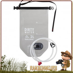 kit de filtration eau randonnée Trail Base MSR ensemble 3 en 1 et clé en mains pour assurer le traitement de l'eau