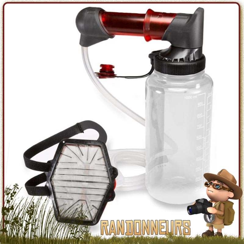 Filtre à Eau MSR SweetWater Filtre à Eau Portable MSR SweetWater Microfiltre - Pompe à Sac à Dos Pour Randonnée - Occasion Rcir Ration