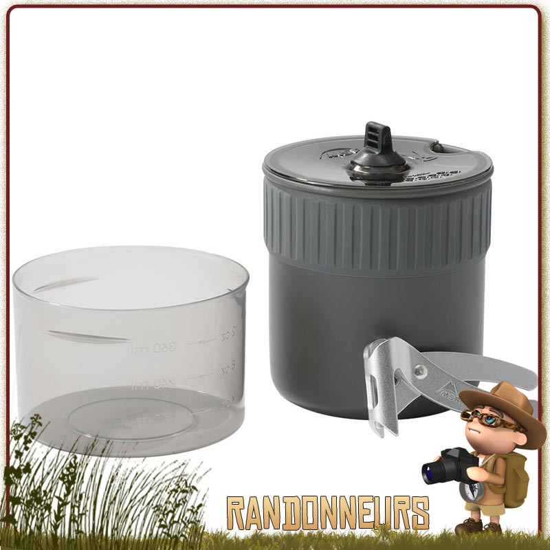 Casserole camping 2.5L revêtement céramique de MSR - Achat de popotes