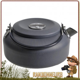 Bouilloire aluminium anodisé 60 cl 0.6 litres d'ESBIT adaptée à la randonnée légère, au bivouac léger Bushcraft