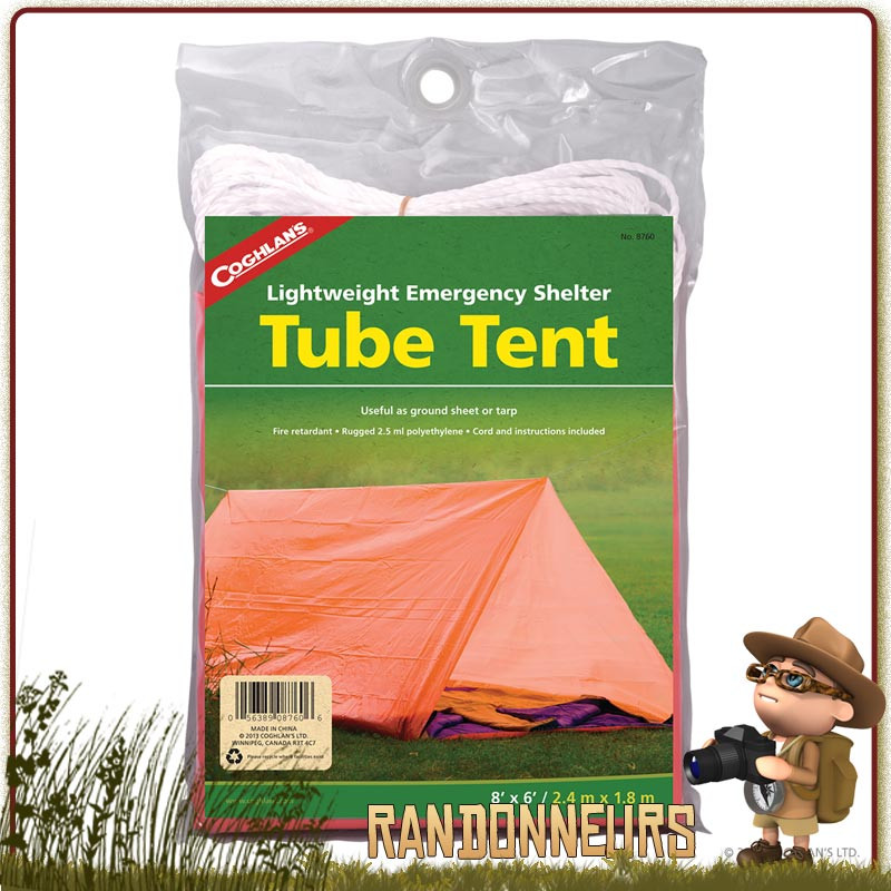 Abri de survie d'urgence pour tente Tente Abri de survie d'urgence