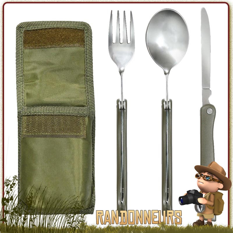 Cuillère en titane long manche Optimus pour repas en sachet