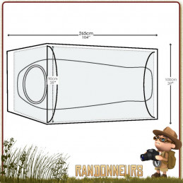 Tente militaire moins de 2kg, une place, la tente ionosphere Snugpak est compacte et ultra légère en tente tunnel