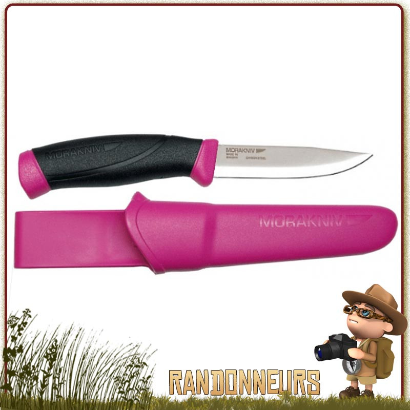 poignard de survie bushcraft mora knive companion f lame inox