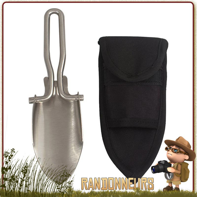 Pelle De Survie Pliante North 49 - Mini Pelle Camp 23x6 Cm Avec étui, Occasion