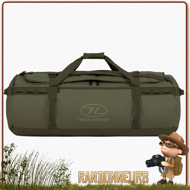 Sac opex transport étanche Duffle Bag Storm KitBag 120L vert militaire