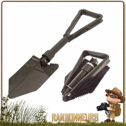 Pelle de Camp Compacte Pliante Highlander Un outil indispensable pour tout bivouac bushcraft, 4x4 et Camping