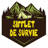 Corne de signalisation Coghlans sifflet de randonnée trekking survie