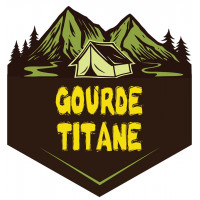 gourde Para Bottle Titanium 1 Litre VARGO gourde randonnée ultra light