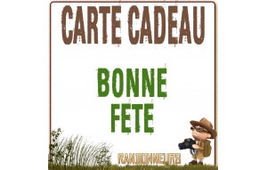 
			                        			Carte Cadeau BONNE FETE